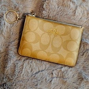 coach keychain wallet